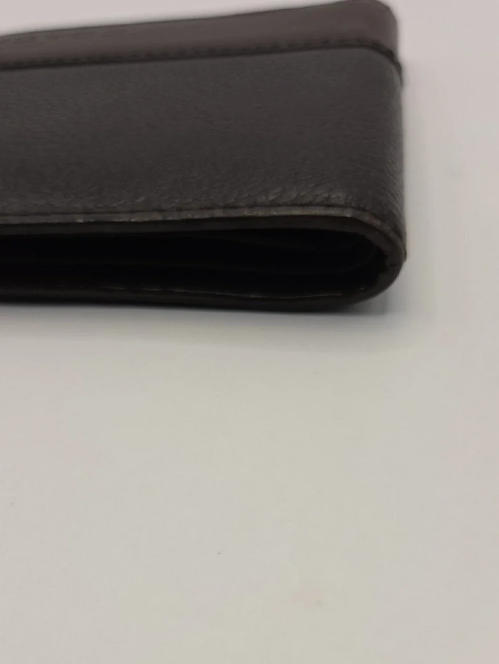 Coach Men's Brown Leather Card & Key Holder